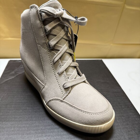 Sorel Women's Out N' About Wedge Boots Dove/Quarry Size 7.5 NEW - Picture 3 of 14